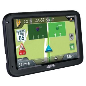 Magellan RoadMate 5.0″ Touchscreen Portable GPS System w/North American Maps & Free Lifetime Map Updates