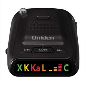 Uniden DFR1 Long Range Laser and Radar Detection, 360° Protection, City and Highway Modes, Color Icon Display with Signal Strength